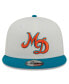 Фото #4 товара Men's Cream, Aqua Miami Dolphins City Originals 9FIFTY Snapback Hat