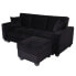 Sofa H47 mit Ottomane