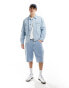 Dickies madison denim jacket in vintage light blue Verschlissenblauer Vintage-Look, S - фото #3