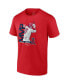 ფოტო #3 პროდუქტის Men's Shohei Ohtani Red Los Angeles Angels 2021 Al MVP T-shirt