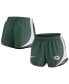 Фото #2 товара Women's Green Green Bay Packers Plus Size Tempo Shorts