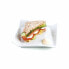 Фото #3 товара Плоская тарелка Quid Gastro Fresh Белый Керамика Сэндвич (8 штук)