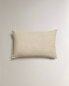 Linen cushion cover