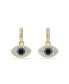 ფოტო #7 პროდუქტის Evil Eye, Blue, Gold-Tone Plated Symbolica Drop Earrings