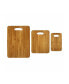 3-Piece Bamboo Cutting Board Set