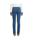 Фото #3 товара Women's Starfish Mid Rise Knit Denim Straight Jeans