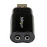 StarTech.com USB Stereo Audio Adapter External Sound Card - USB