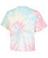 ფოტო #3 პროდუქტის Men's and Women's Blue The Mandalorian Springtime for Baby Yoda Tie-Dye T-Shirt