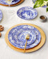 Blue Italian 5-Piece Place Setting