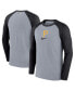 Фото #2 товара Men's Gray Pittsburgh Pirates Authentic Collection Game Raglan Performance Long Sleeve T-shirt