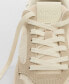 Фото #2 товара Women's Leather Panel Sneakers