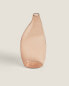 Pink glass vase