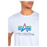 Фото #3 товара ALPHA INDUSTRIES Basic Rainbow Reflective short sleeve T-shirt