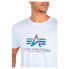 ALPHA INDUSTRIES Basic Rainbow Reflective short sleeve T-shirt