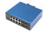 Фото #1 товара DIGITUS Industrial 8+4 -Port Gigabit Ethernet PoE Switch