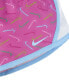 ფოტო #3 პროდუქტის Toddler Girls Dri-FIT Swoosh Logo Short Sleeve Tee and Printed Shorts Set