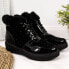 Фото #3 товара Insulated leather boots on the Rieker W 93312 platform, black