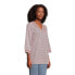 Women's Tall Rayon 3/4 Sleeve V Neck Tunic Top