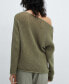 Фото #2 товара Women's Boat-Neck Knitted Sweater