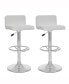 Фото #1 товара Low Back Adjustable Barstool in Leatherette, Set of 2