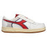 Фото #1 товара Diadora Magic Basket Low Icona Lace Up Sneaker Mens White Sneakers Casual Shoes