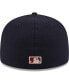 Фото #5 товара Men's Navy New York Yankees Meteor 59FIFTY Fitted Hat