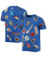 ფოტო #2 პროდუქტის Men's Royal Nfl League Wordmark T-shirt