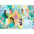 CLEMENTONI Puzzle 104 Pieces Disney Glitter Princesses