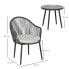 Фото #18 товара Мебель садовая набор Outsunny Rattan-Bistro-Set 863-137V00CG