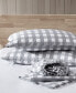 Lakehouse Plaid Cotton Percale 4 Piece Sheet Set, Full