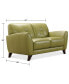 Фото #8 товара Myia 62" Leather Loveseat, Created for Macy's