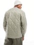 Alpha Industries ALS quilted liner jacket in vintage sand