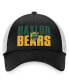 ფოტო #3 პროდუქტის Men's Black, White Baylor Bears Stockpile Trucker Snapback Hat