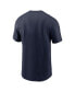 ფოტო #3 პროდუქტის Men's Navy West Virginia Mountaineers Primetime Evergreen Alternate Logo T-Shirt