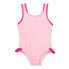 Фото #1 товара Wonder Nation One-Piece Swimsuit Toddler Girl 2T Pink Polyester UV Protection