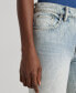 Фото #4 товара Women's Patched Tapered Jeans