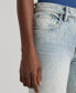 Women's Patched Tapered Jeans