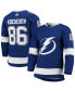 ფოტო #2 პროდუქტის Men's Nikita Kucherov Blue Tampa Bay Lightning Home Authentic Pro Player Jersey