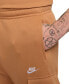 Брюки мужские Nike Club Fleece Cargo Joggers Коричневый, M - фото #6