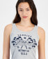 Juniors' Ford Graphic-Print Tank Top Серый, L - фото #3