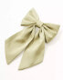 Accessorize bow hair clip in green