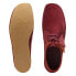 Фото #14 товара Clarks Weaver 26168629 Mens Burgundy Suede Oxfords & Lace Ups Casual Shoes