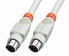 Фото #1 товара Lindy 8 Pin Mini DIN Cable 5 m - 5 m - Male/Male - Grey