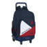 Фото #1 товара Школьный рюкзак с колесиками F.C. Barcelona Corporativa Синий Тёмно Бордовый (33 x 45 x 22 cm)