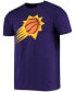 ფოტო #2 პროდუქტის Men's Purple Phoenix Suns Primary Team Logo T-shirt