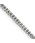 Chisel stainless Steel Polished 3.2mm Bismarck Chain Necklace