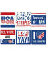 Фото #1 товара Stars & Stripes - USA Patriotic Party Decorations - Drink Coasters - Set of 6