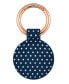 Фото #2 товара in a Navy Dottie Pattern Dabney Lee Silicone Apple Airtag Bumper