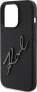 Фото #6 товара Karl Lagerfeld Karl Lagerfeld KLHCP15LSKSBMCK iPhone 15 Pro 6.1" czarny/black hardcase Silicone Karl Script