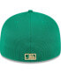 Фото #3 товара Men's White, Green Detroit Tigers 2024 St. Patrick's Day Low Profile 59FIFTY Fitted Hat